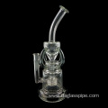 New Design Hot Sale Recycle Water Pipe Factory Wholesale Glass Water Pipe for Smoking